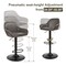 Set of 1/2/3/4 Mid-Century Modern Leatherette Gaslift Adjustable Swivel Bar Stools